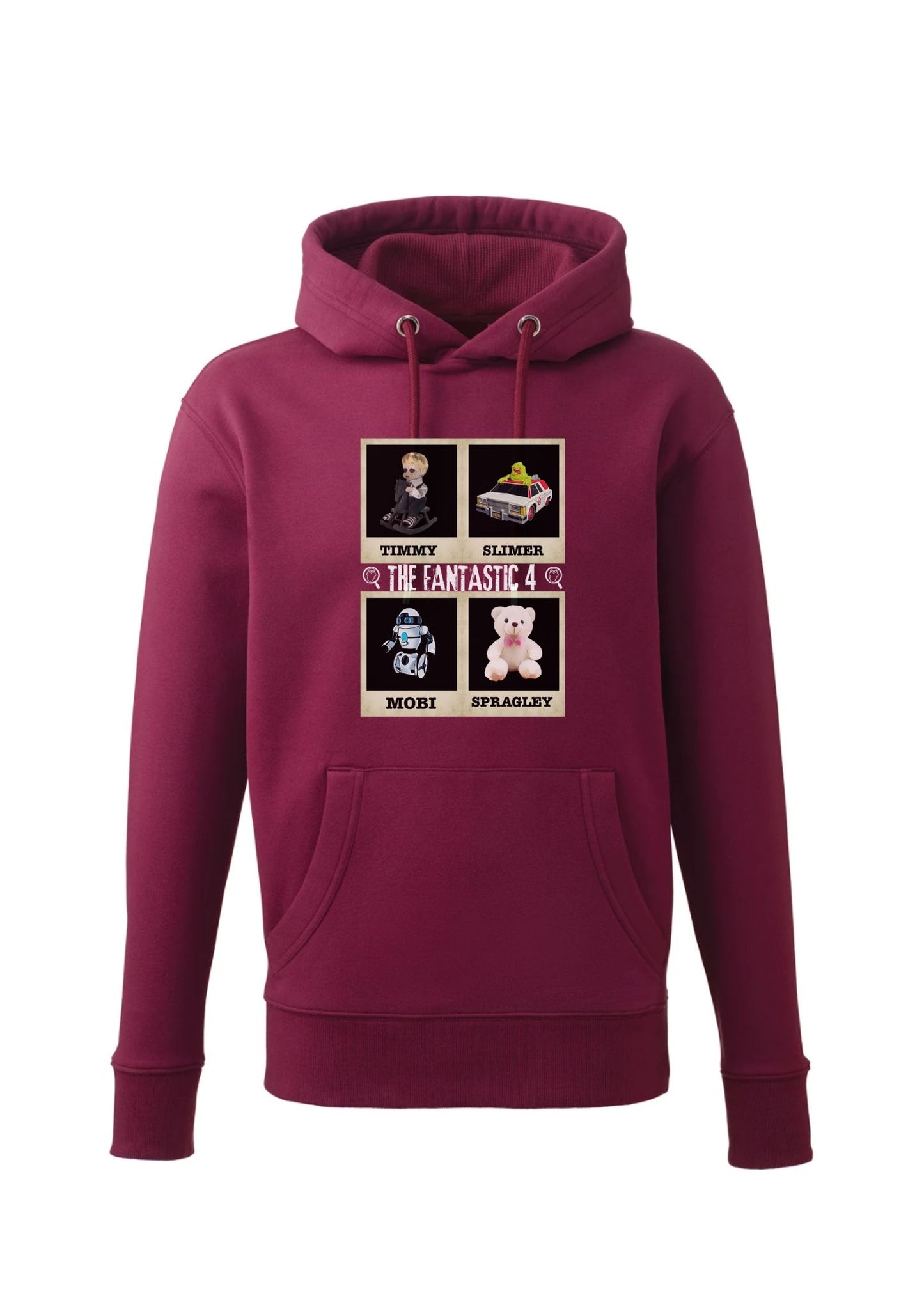 The Fantastic Four Burgundy Limited Edition Hoody