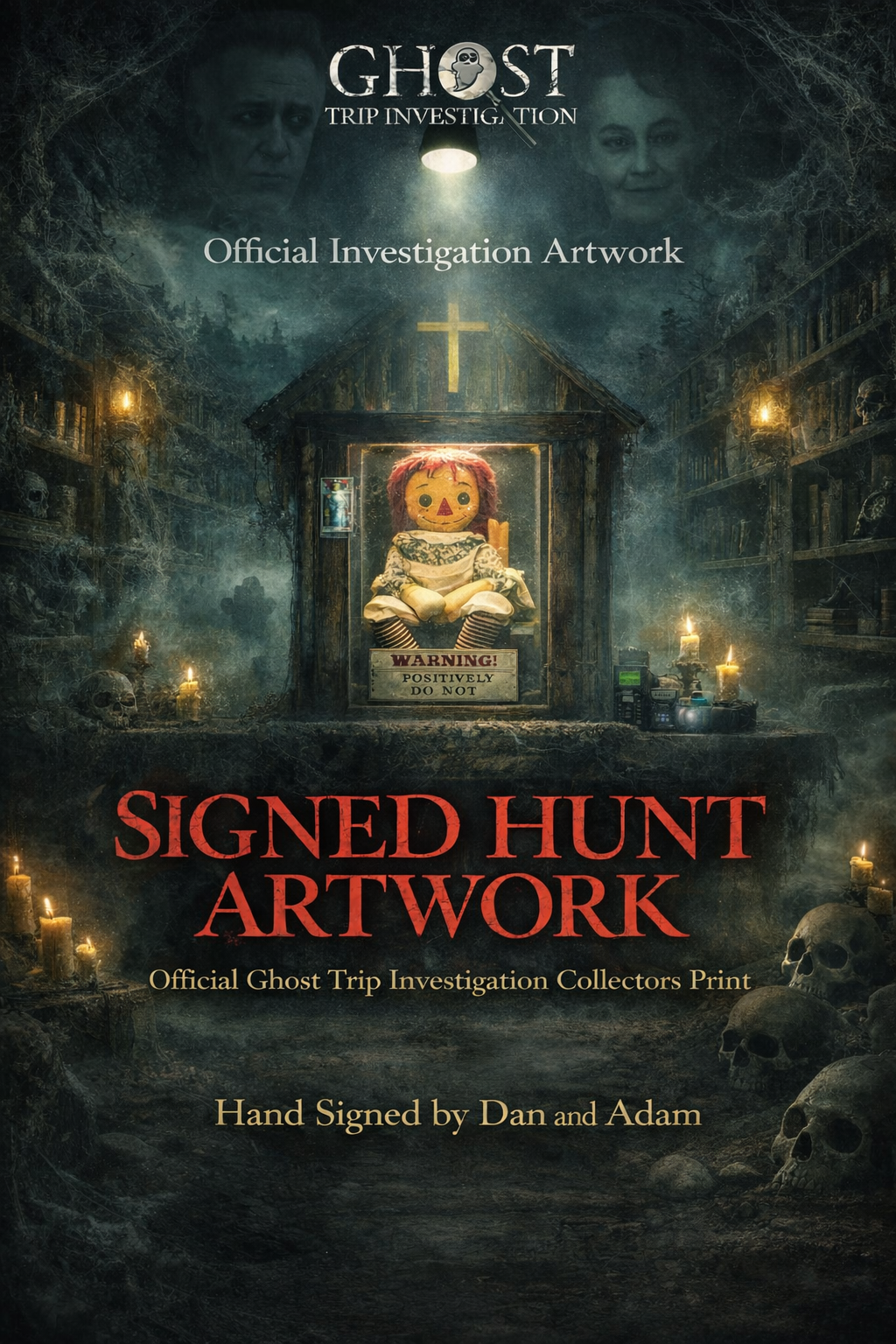 Signed A3 Hunt Artwork posters