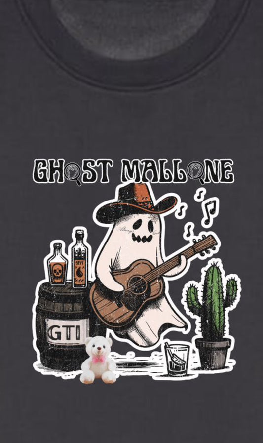 Ghost Mallone Sweatshirt - Grey
