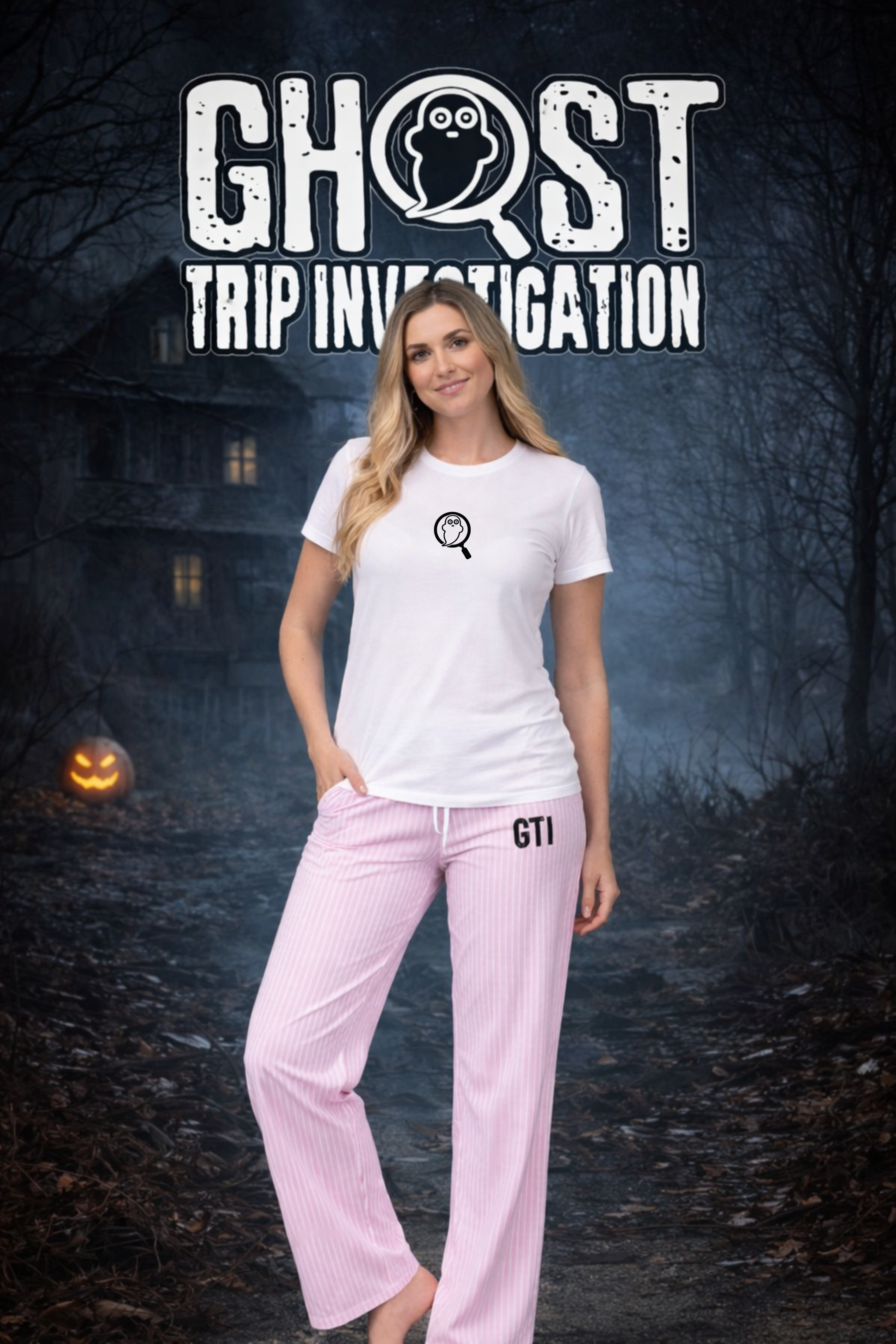 GTI Pyjama set White/Pink