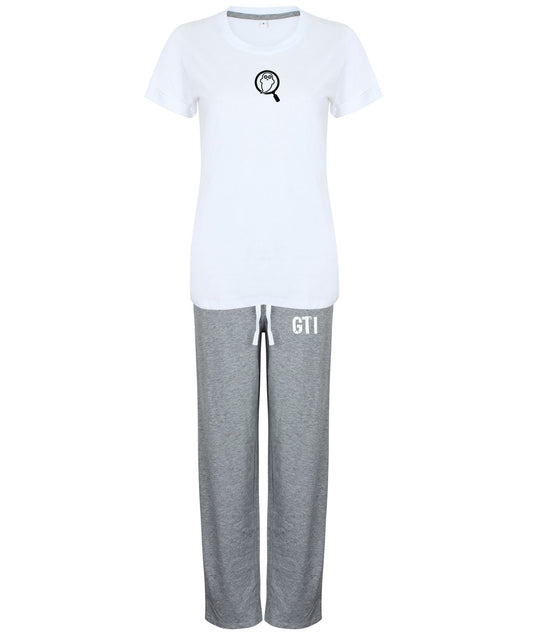 GTI White/Grey Pyjama set